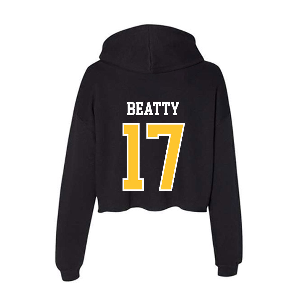 NKU - NCAA Softball : Campbell Beatty - Women's Crop Fleece Hoodie-1