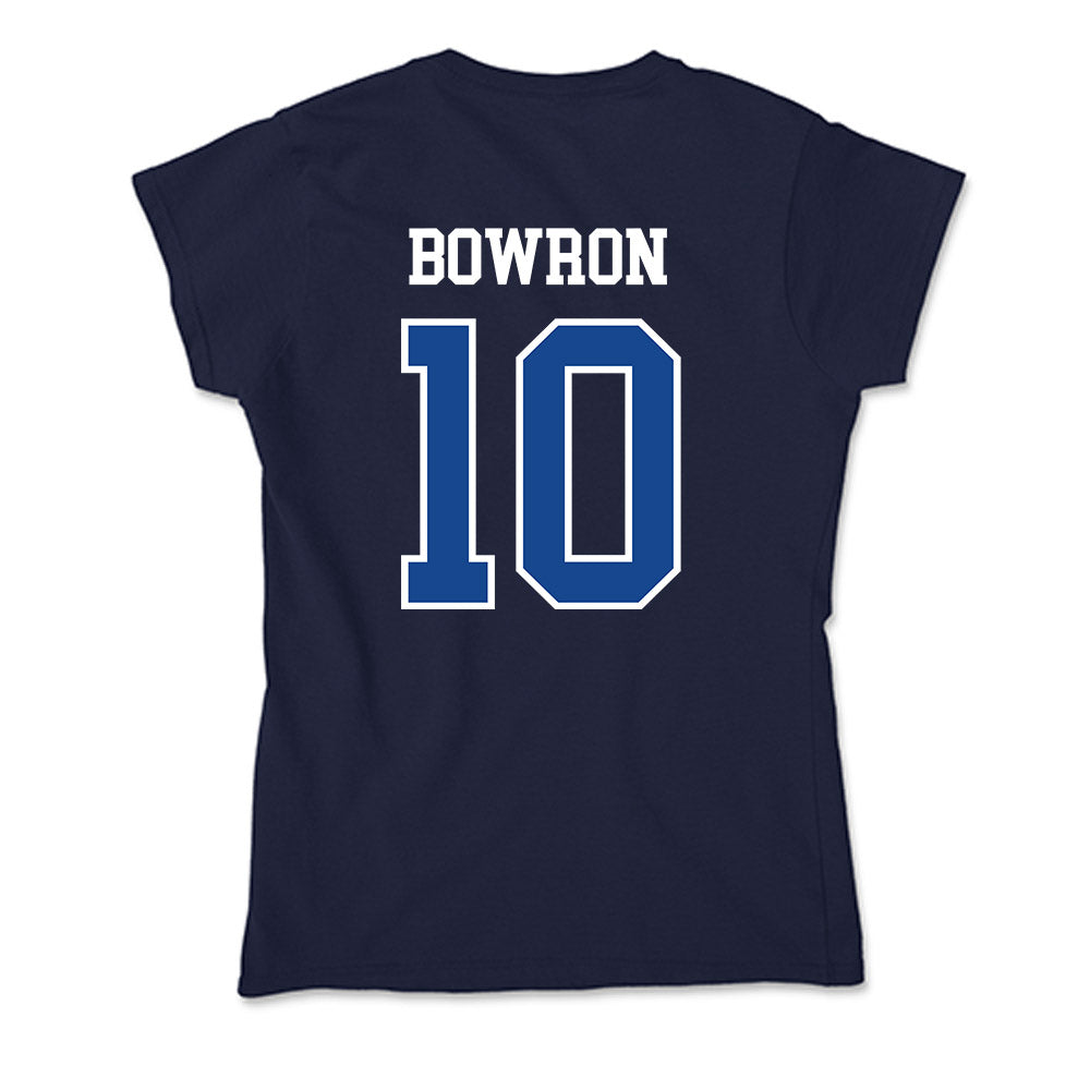 Creighton - NCAA Baseball : Nick Bowron - Soft Style Women’s T-Shirt-1