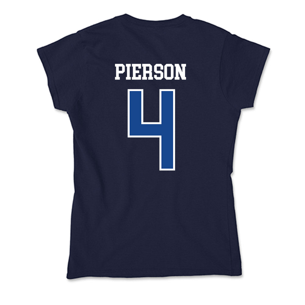 Creighton - NCAA Softball : Ashten Pierson - Soft Style Women’s T-Shirt-1