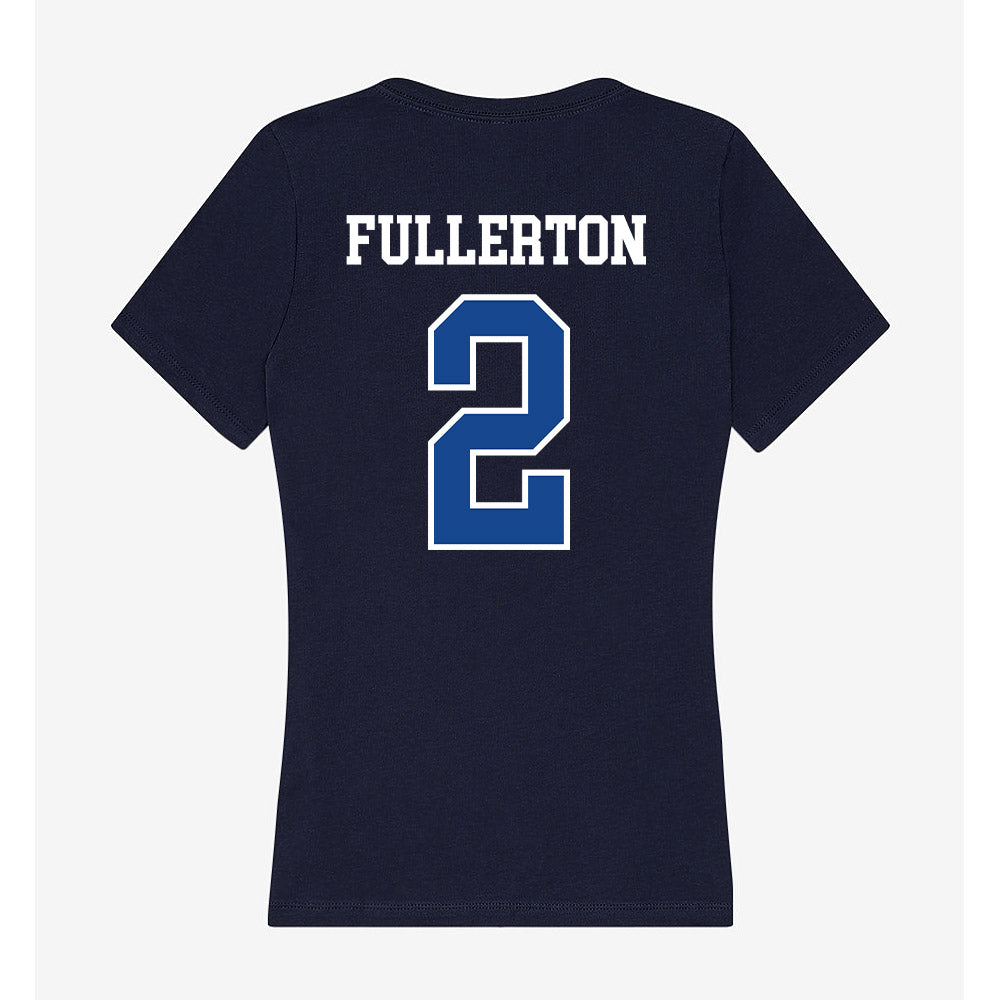 Creighton - NCAA Softball : Cydney Fullerton - Women's V-Neck T-Shirt-1