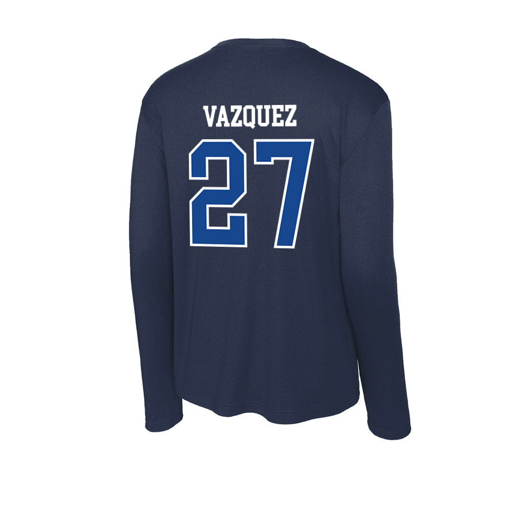 Creighton - NCAA Softball : Angelina Vazquez - Activewear Long Sleeve T-Shirt-1