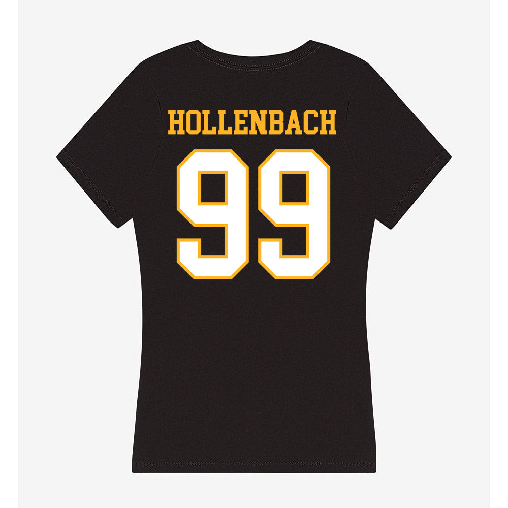 UW Milwaukee - NCAA Women's Soccer : Isabella Hollenbach - Women's V-Neck T-Shirt-1