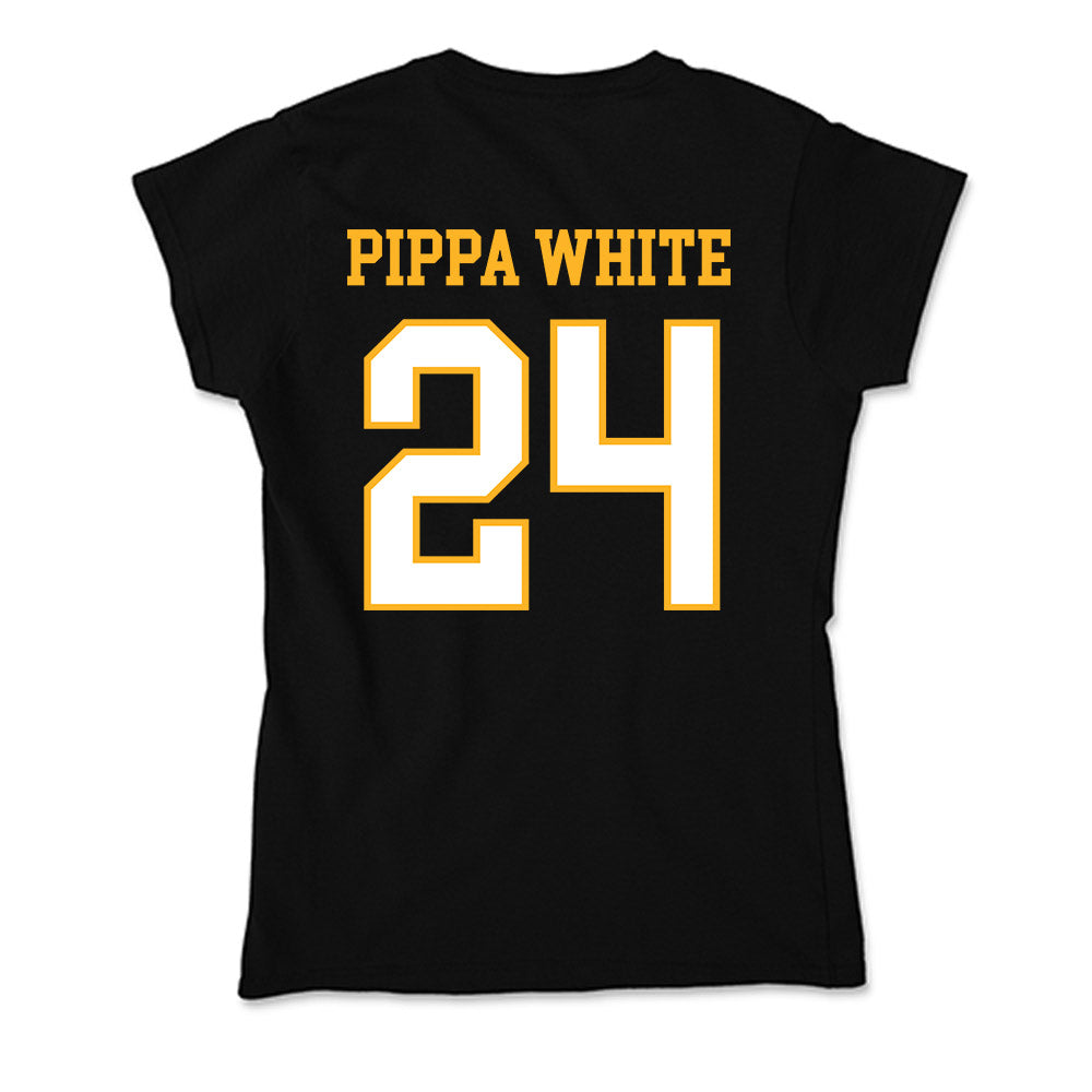 UW Milwaukee - NCAA Men's Basketball : Esyah Pippa White - Soft Style Women’s T-Shirt-1