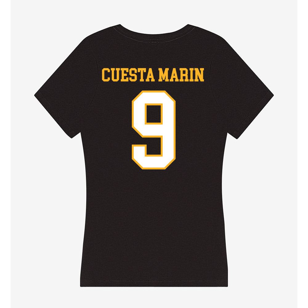 UW Milwaukee - NCAA Men's Soccer : Fernando Cuesta Marin - Women's V-Neck T-Shirt-1