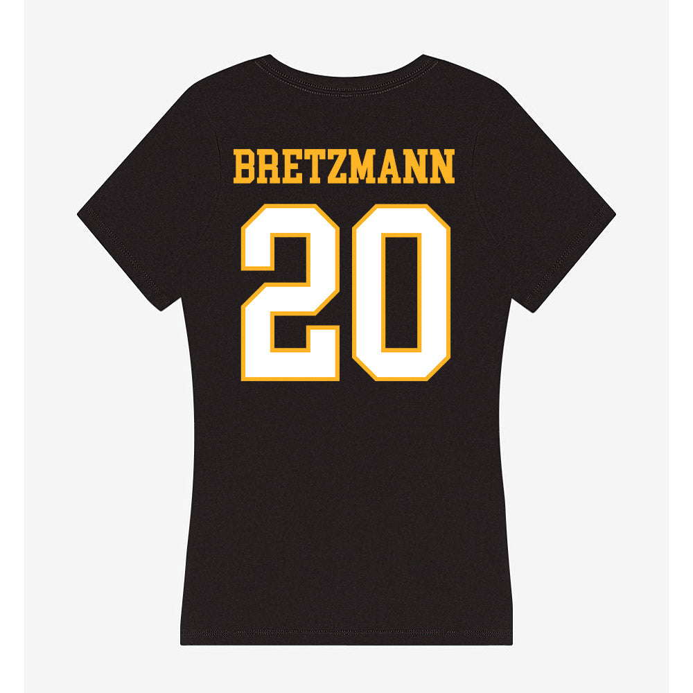 UW Milwaukee - NCAA Men's Soccer : Jack Bretzmann - Women's V-Neck T-Shirt-1