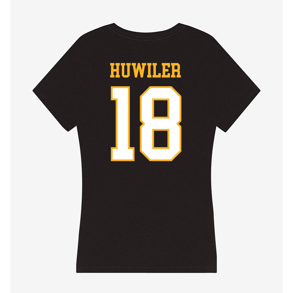 UW Milwaukee - NCAA Men's Soccer : Felix Huwiler - Women's V-Neck T-Shirt-1
