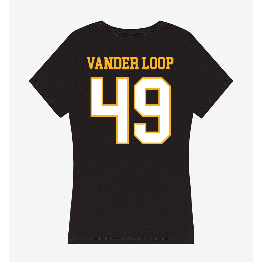 UW Milwaukee - NCAA Baseball : Alex Vander Loop - Women's V-Neck T-Shirt-1