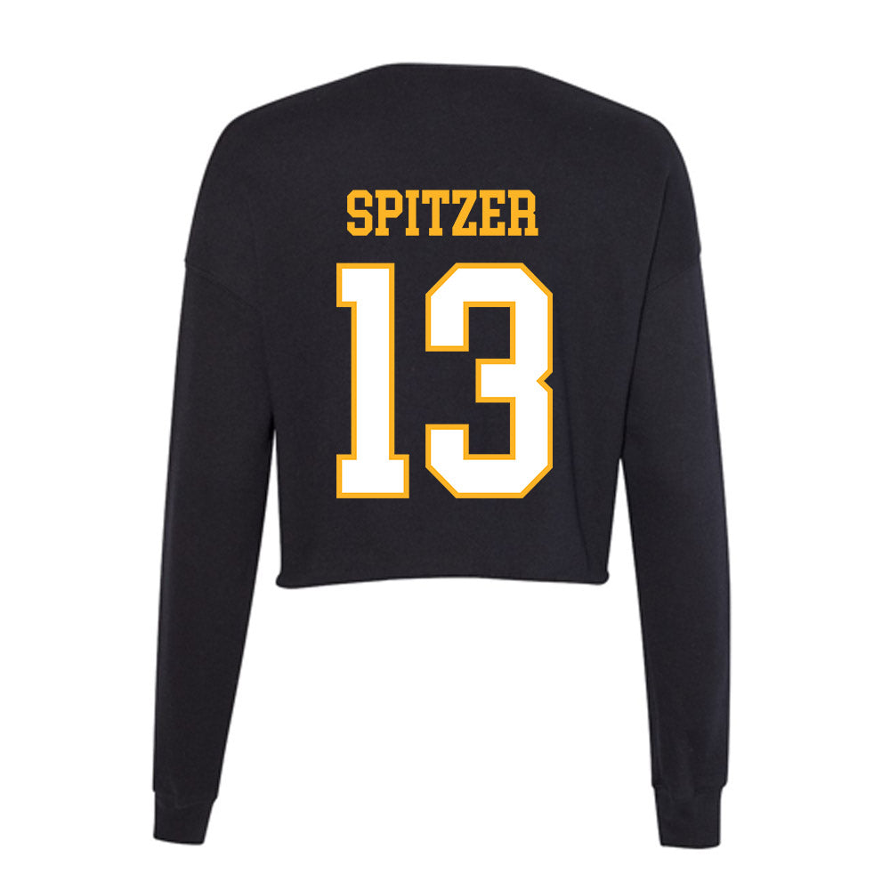 University of Wisconsin-Milwaukee - NCAA Baseball : Cole Spitzer - Women's Cropped Crew Fleece-1