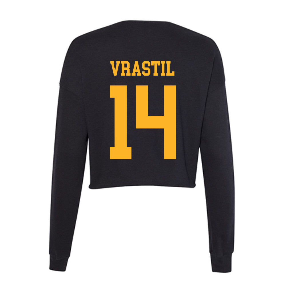 Valpo - NCAA Softball : Madison Vrastil - Women's Cropped Crew Fleece-1