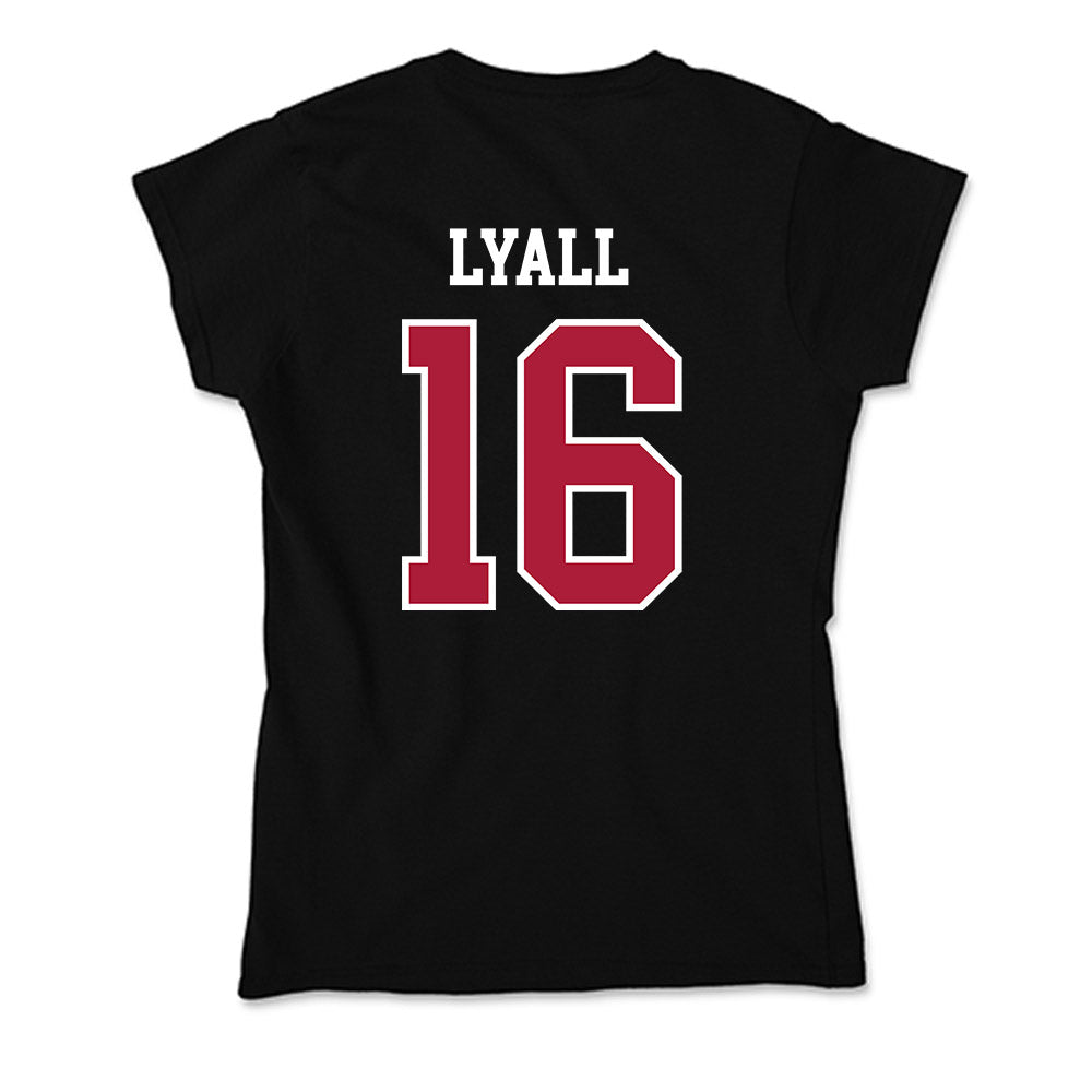 LMU - NCAA Baseball : Jake Lyall - Soft Style Women’s T-Shirt-1
