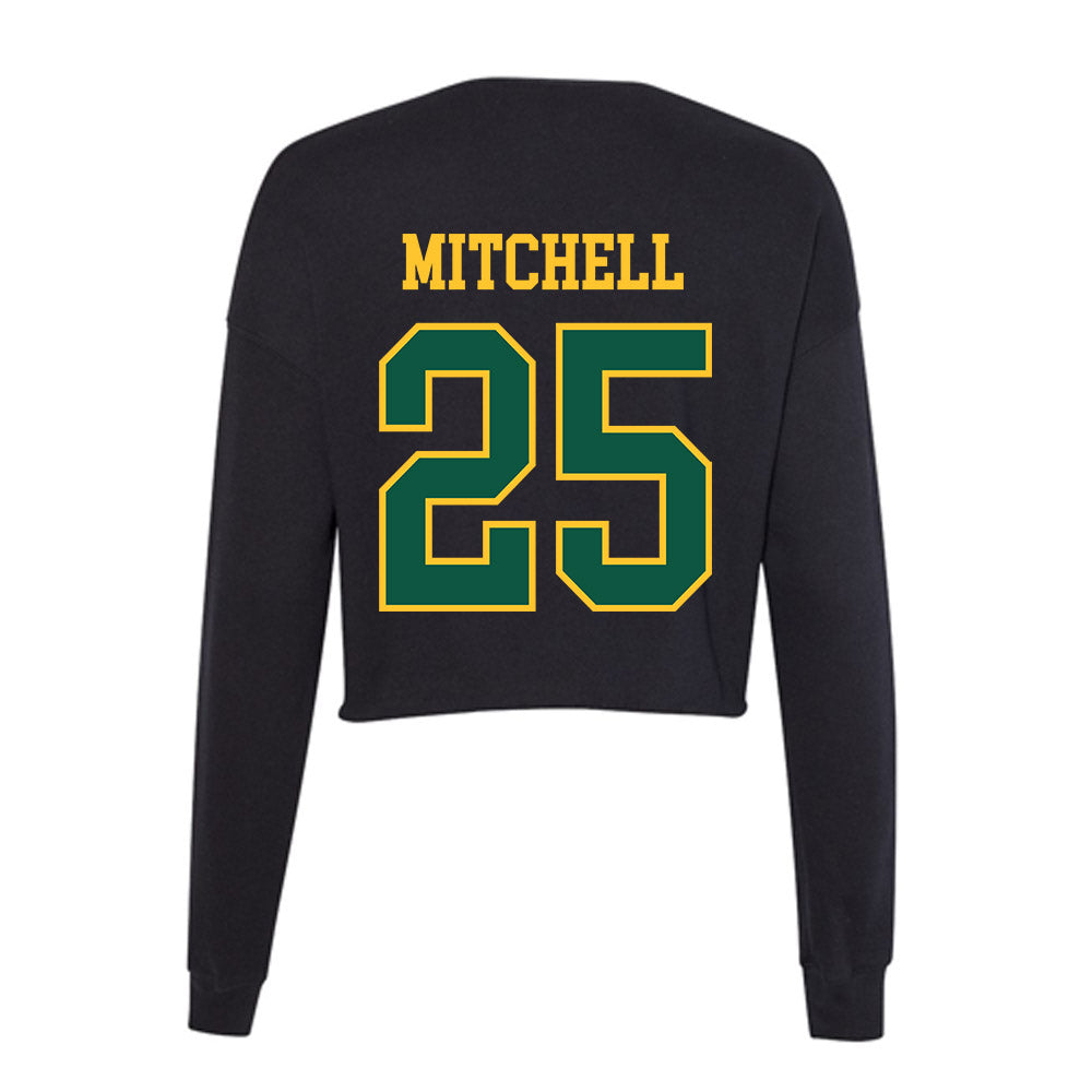 NDSU - NCAA Football : Myles Mitchell - Women's Cropped Crew Fleece-1