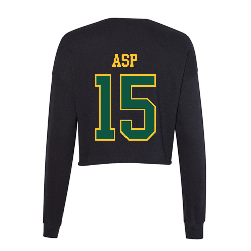 NDSU - NCAA Women's Basketball : Karrington Asp - Women's Cropped Crew Fleece-1