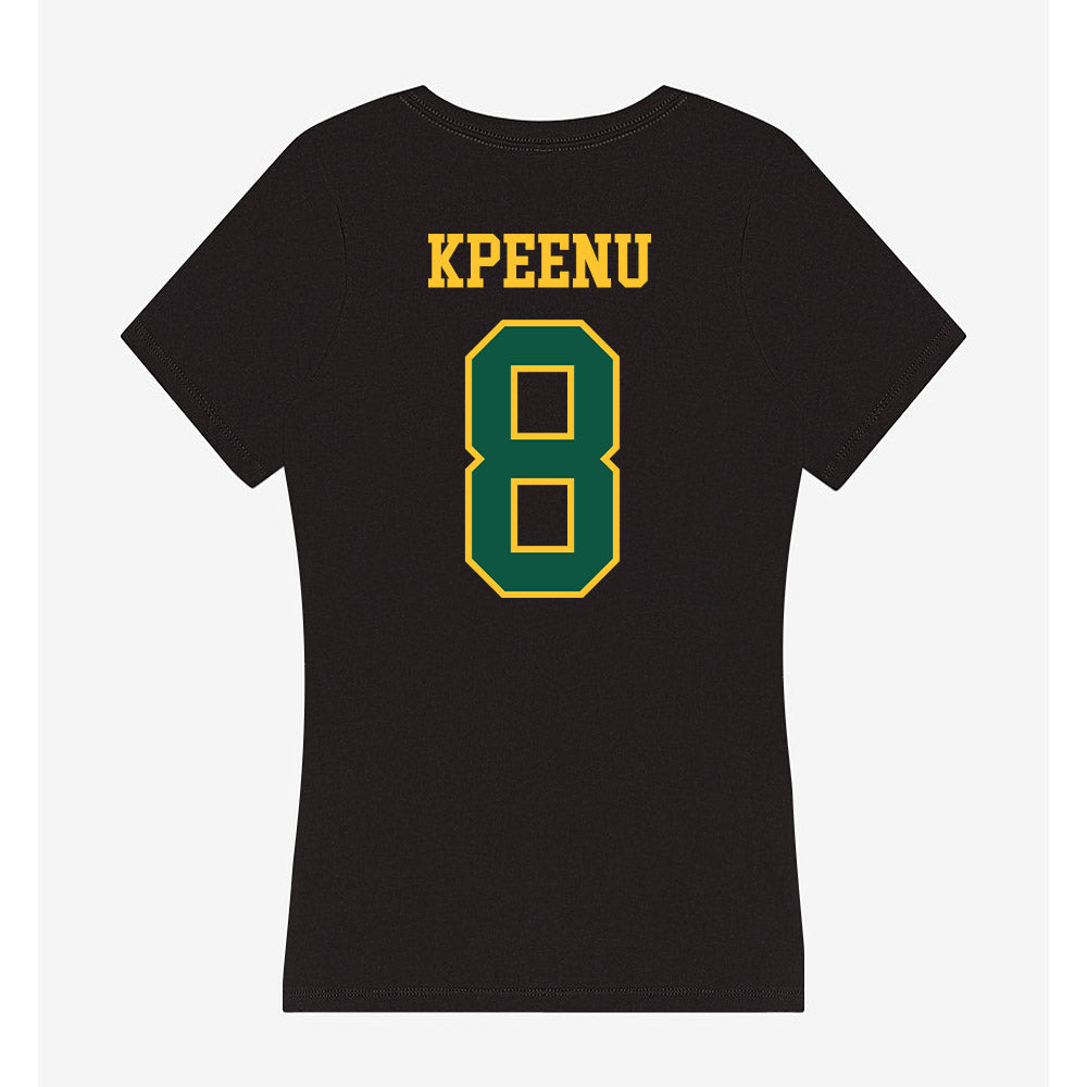 NDSU - NCAA Football : Barika Kpeenu - Women's V-Neck T-Shirt-1