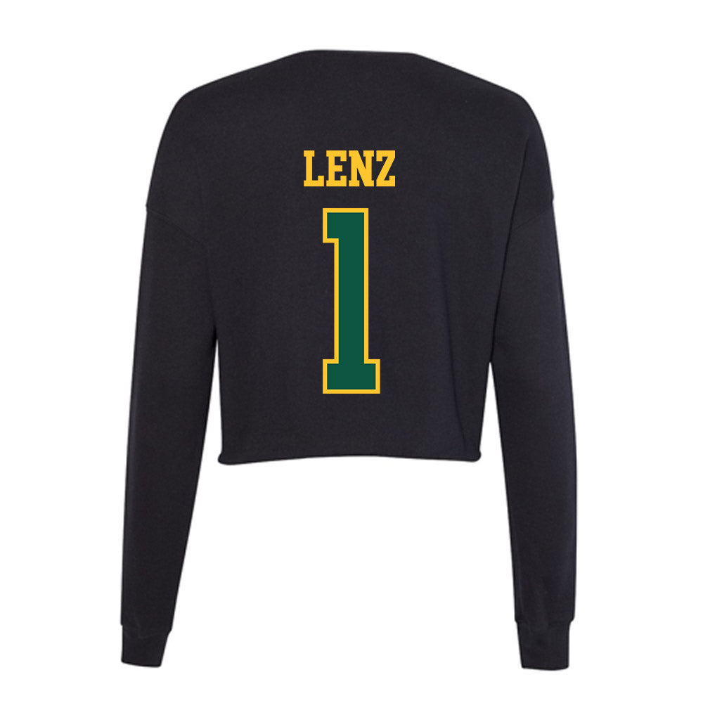 NDSU - NCAA Women's Basketball : Molly Lenz - Women's Cropped Crew Fleece-1