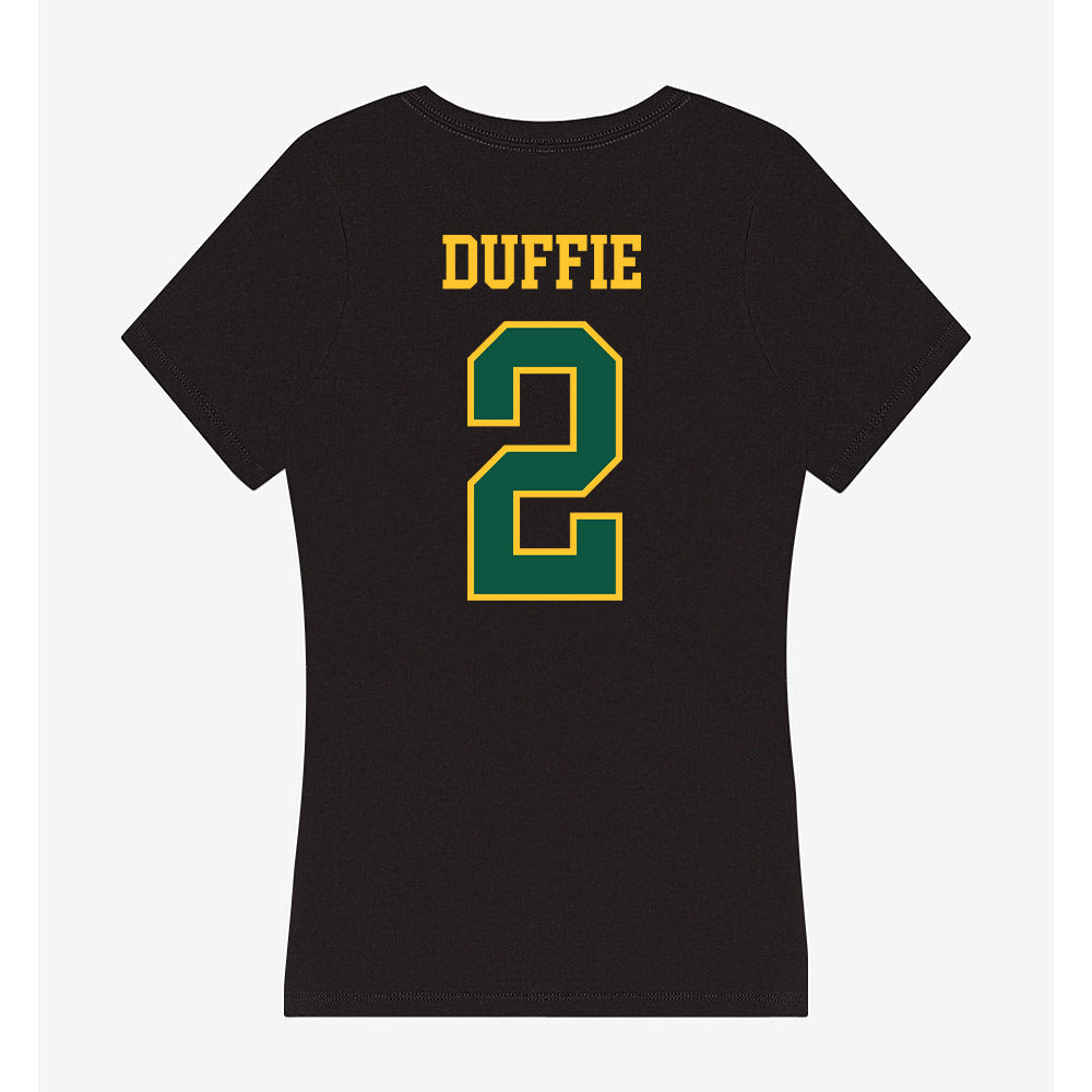 NDSU - NCAA Football : Jailen Duffie - Women's V-Neck T-Shirt-1