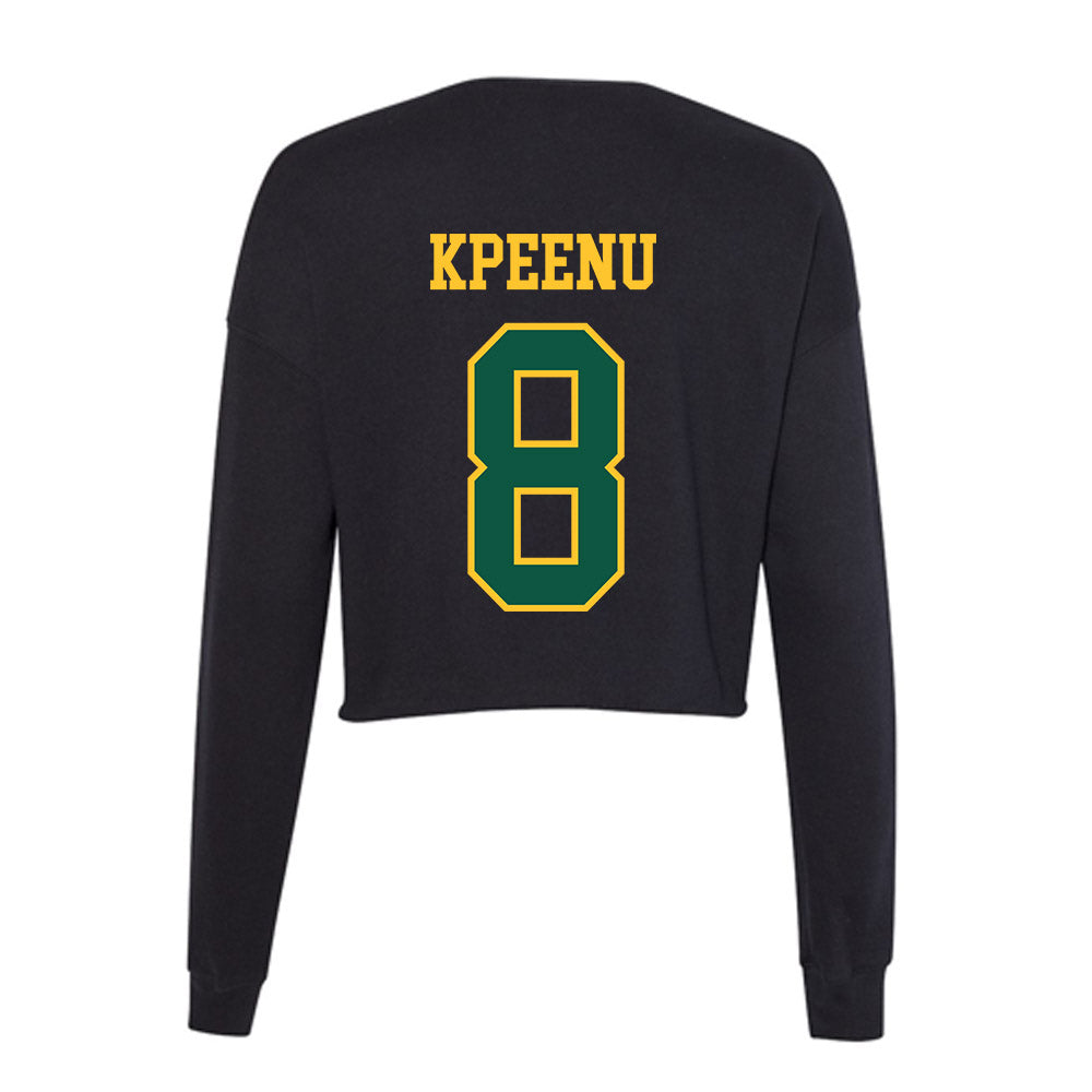 NDSU - NCAA Football : Barika Kpeenu - Women's Cropped Crew Fleece-1