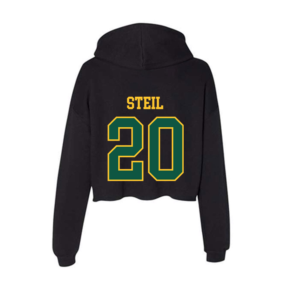 NDSU - NCAA Football : Will Steil - Women's Crop Fleece Hoodie-1