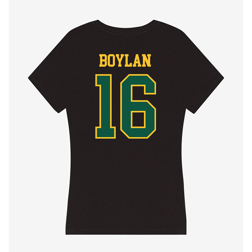 NDSU - NCAA Baseball : Austin Boylan - Women's V-Neck T-Shirt-1