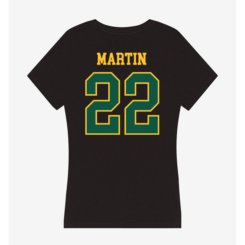 NDSU - NCAA Baseball : Tate Martin - Women's V-Neck T-Shirt-1