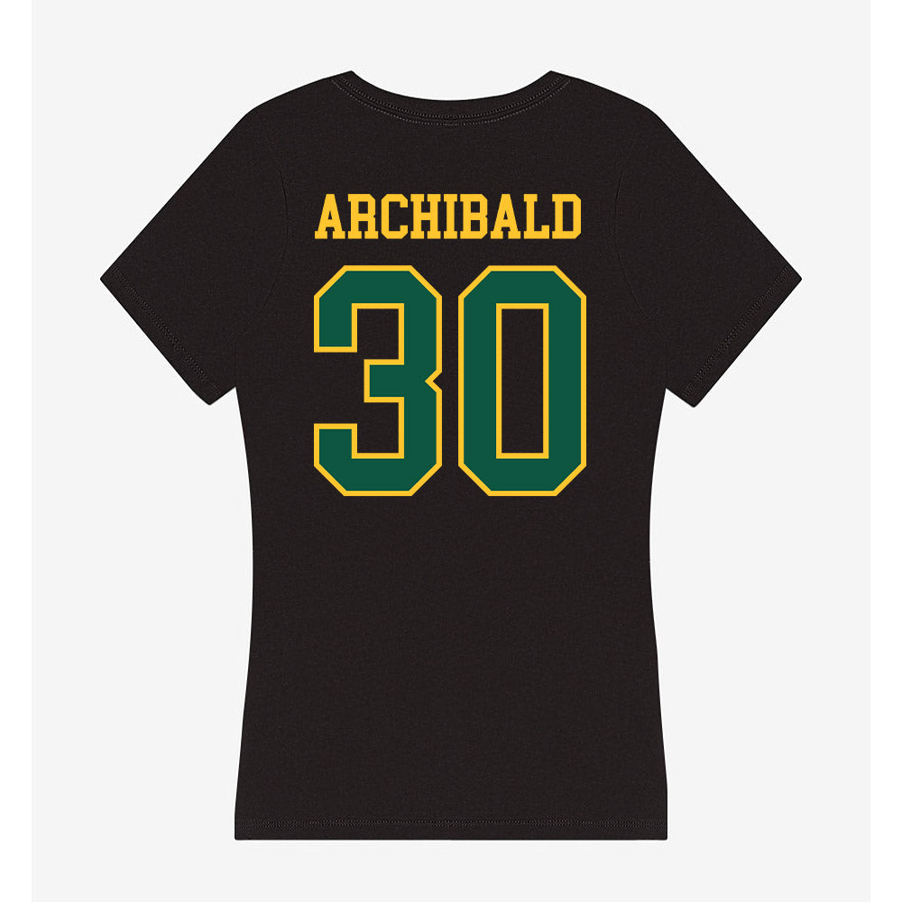 NDSU - NCAA Football : Jaylen Archibald - Women's V-Neck T-Shirt-1