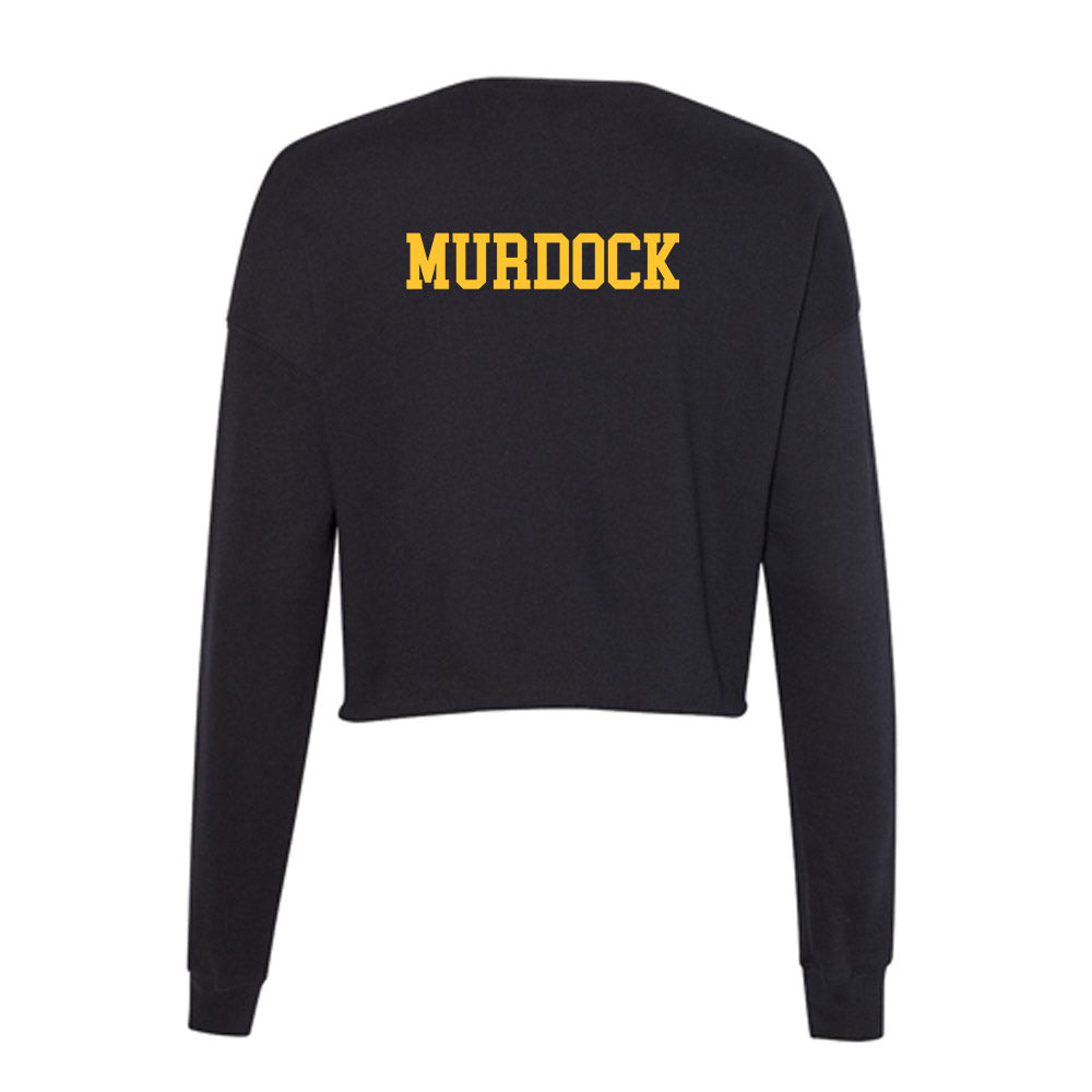 NDSU - NCAA Men's Track & Field : Jayden Murdock - Women's Cropped Crew Fleece-1