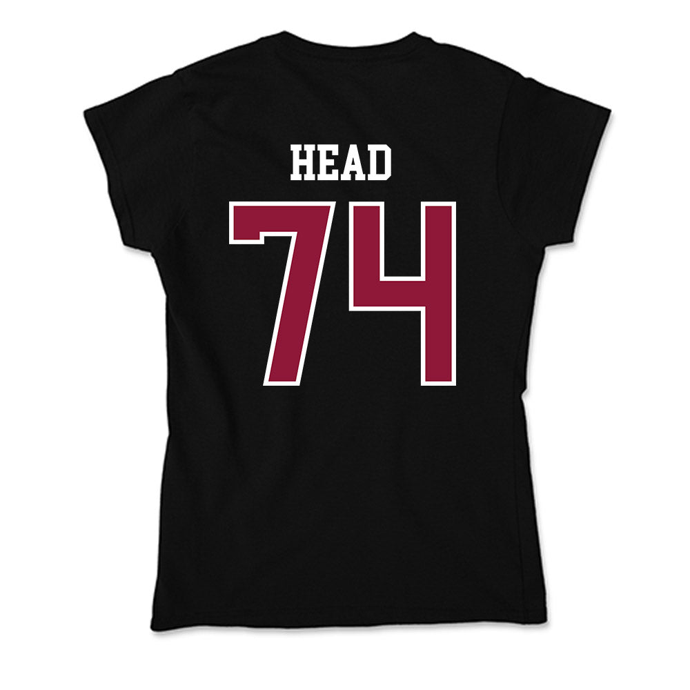 Henderson State - NCAA Football : Eli Head - Soft Style Women’s T-Shirt-1