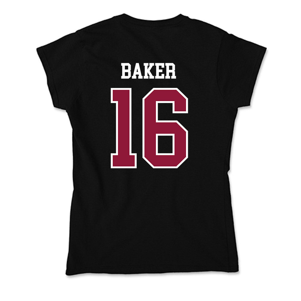Henderson State - NCAA Football : Zach Baker - Soft Style Women’s T-Shirt-1