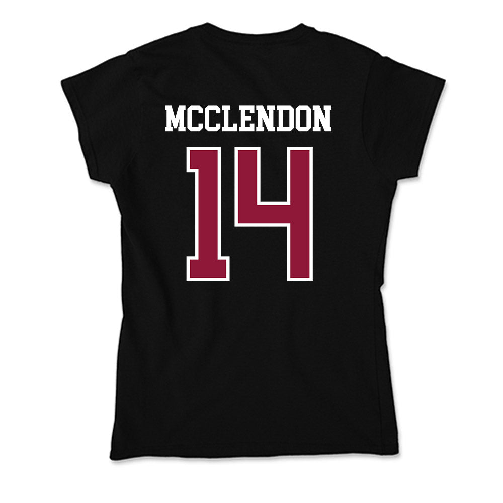 Henderson State - NCAA Baseball : Cole McClendon - Soft Style Women’s T-Shirt-1