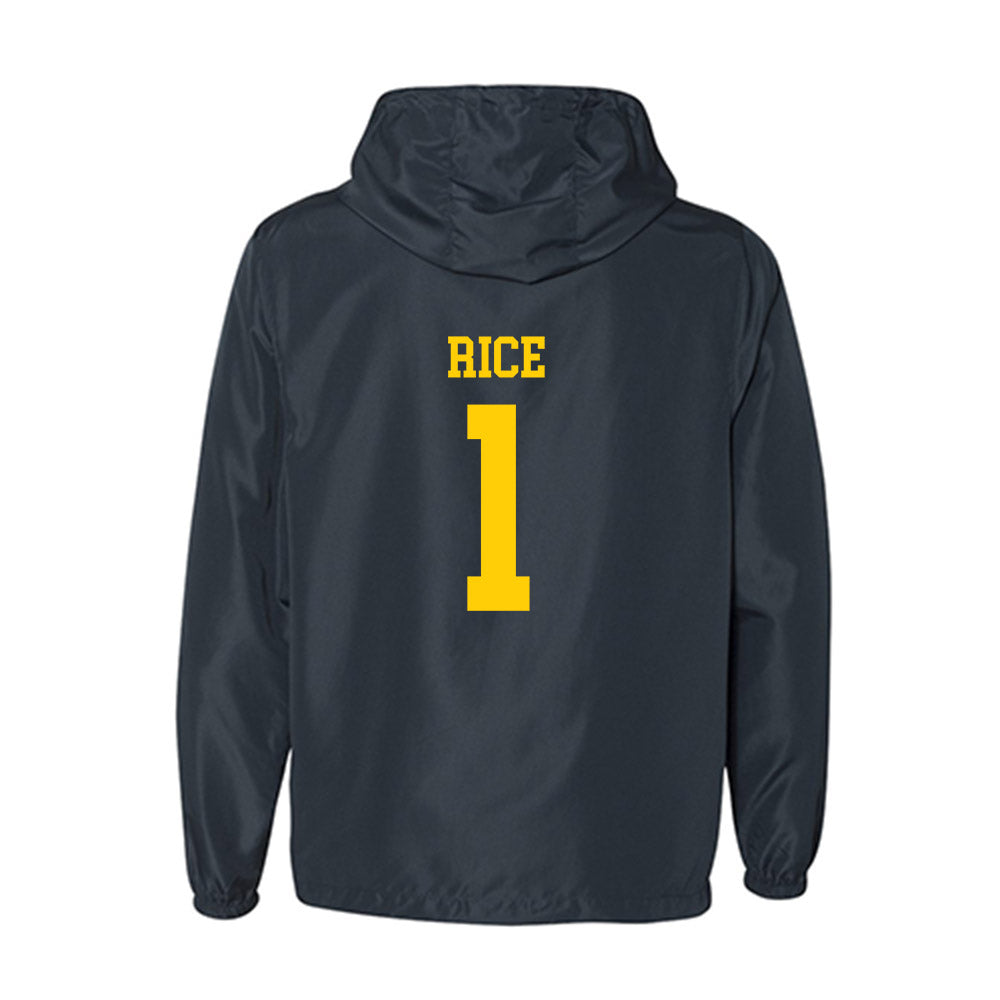 UCO - NCAA Football : Willie Rice - Windbreaker-1