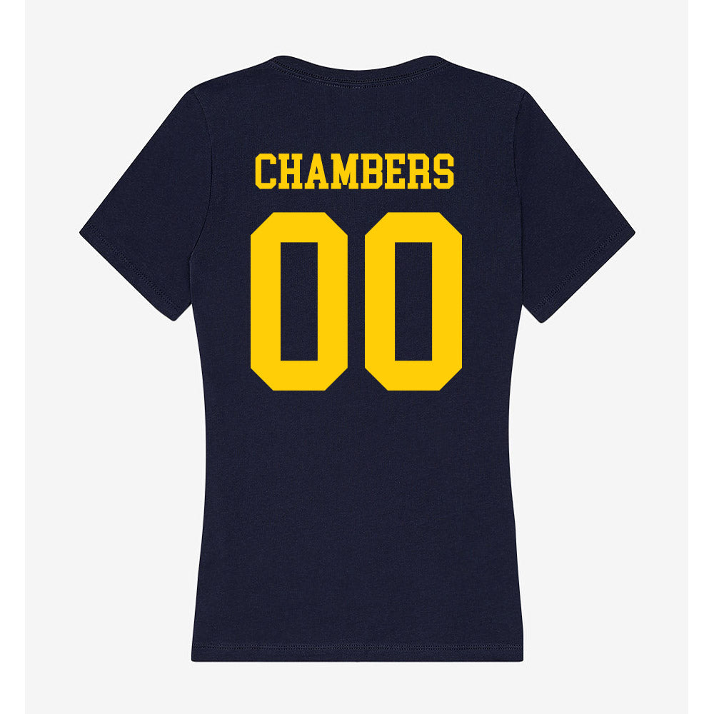 UCO - NCAA Baseball : Conner Chambers - Women's V-Neck T-Shirt-1