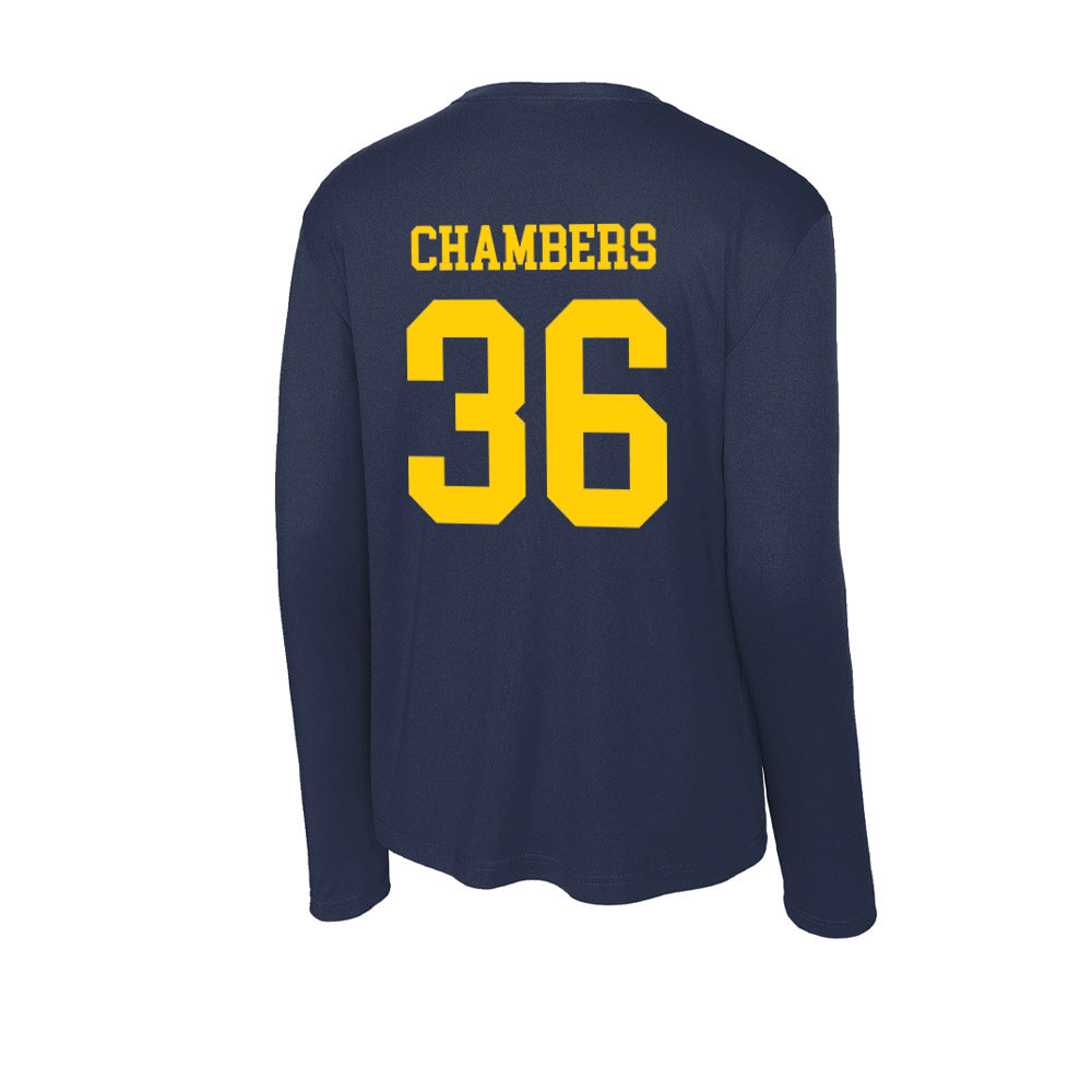 UCO - NCAA Baseball : Conner Chambers - Activewear Long Sleeve T-Shirt-1