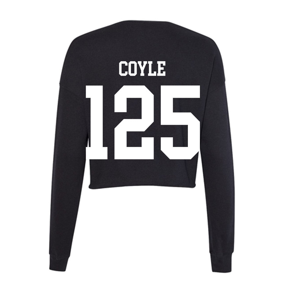 UNK - NCAA Wrestling : Caleb Coyle - Women's Cropped Crew Fleece-1