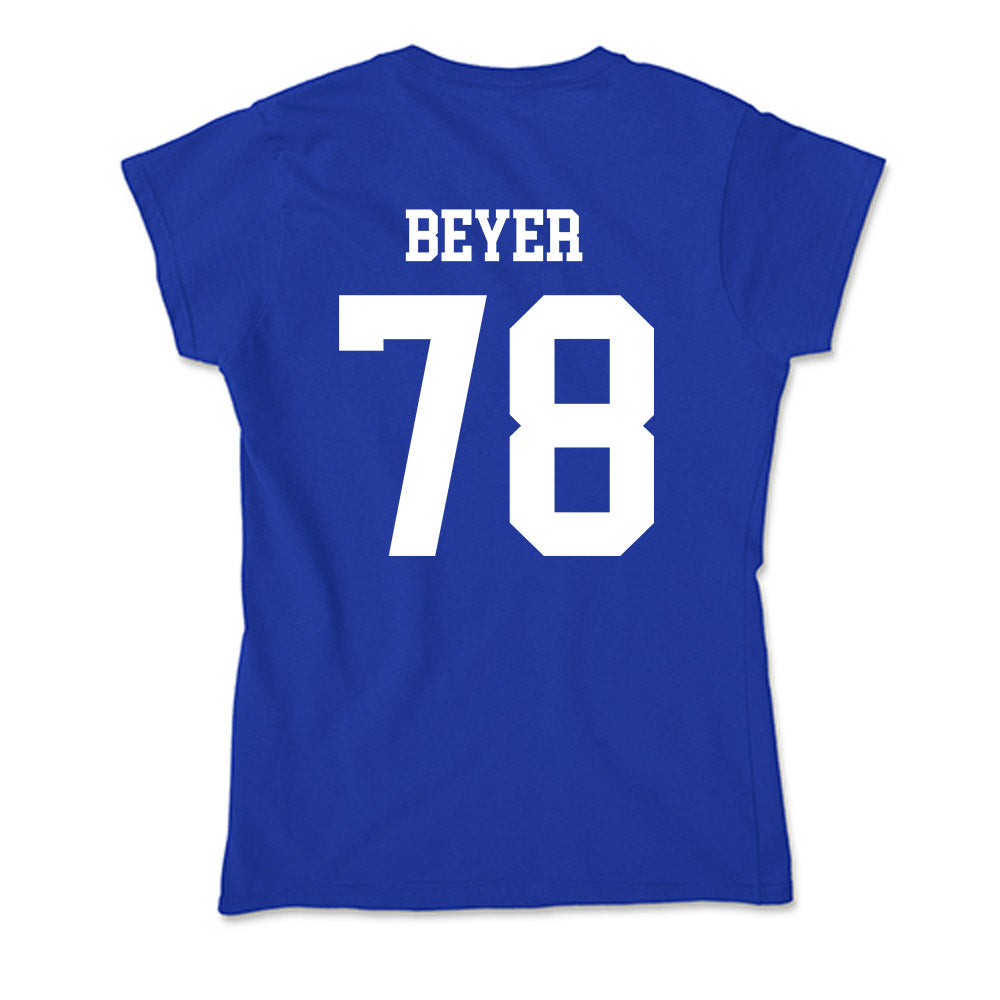 UNK - NCAA Football : Matthew Beyer - Soft Style Women’s T-Shirt-1