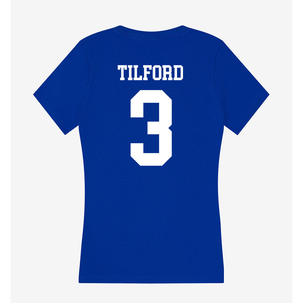 UNK - NCAA Football : Kolten Tilford - Women's V-Neck T-Shirt-1