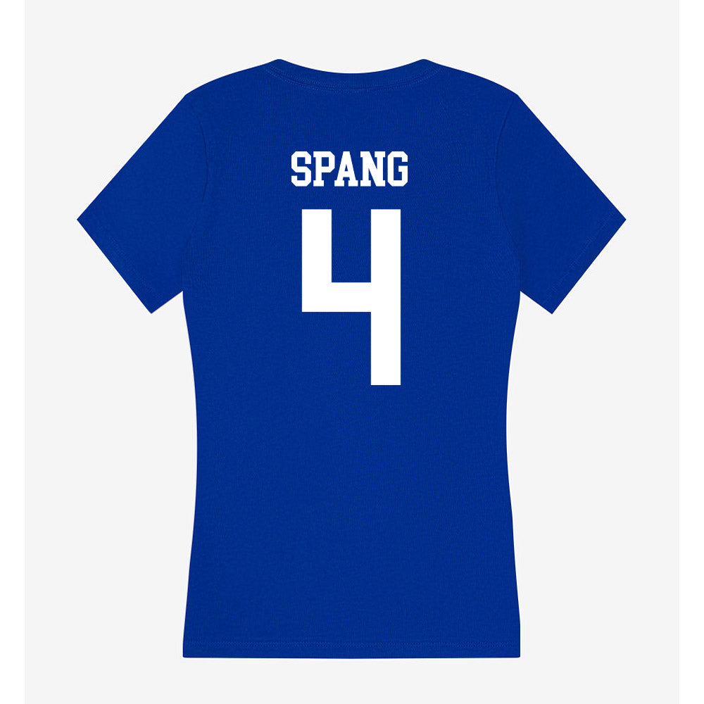 UNK - NCAA Women's Volleyball : Ellie Spang - Women's V-Neck T-Shirt-1