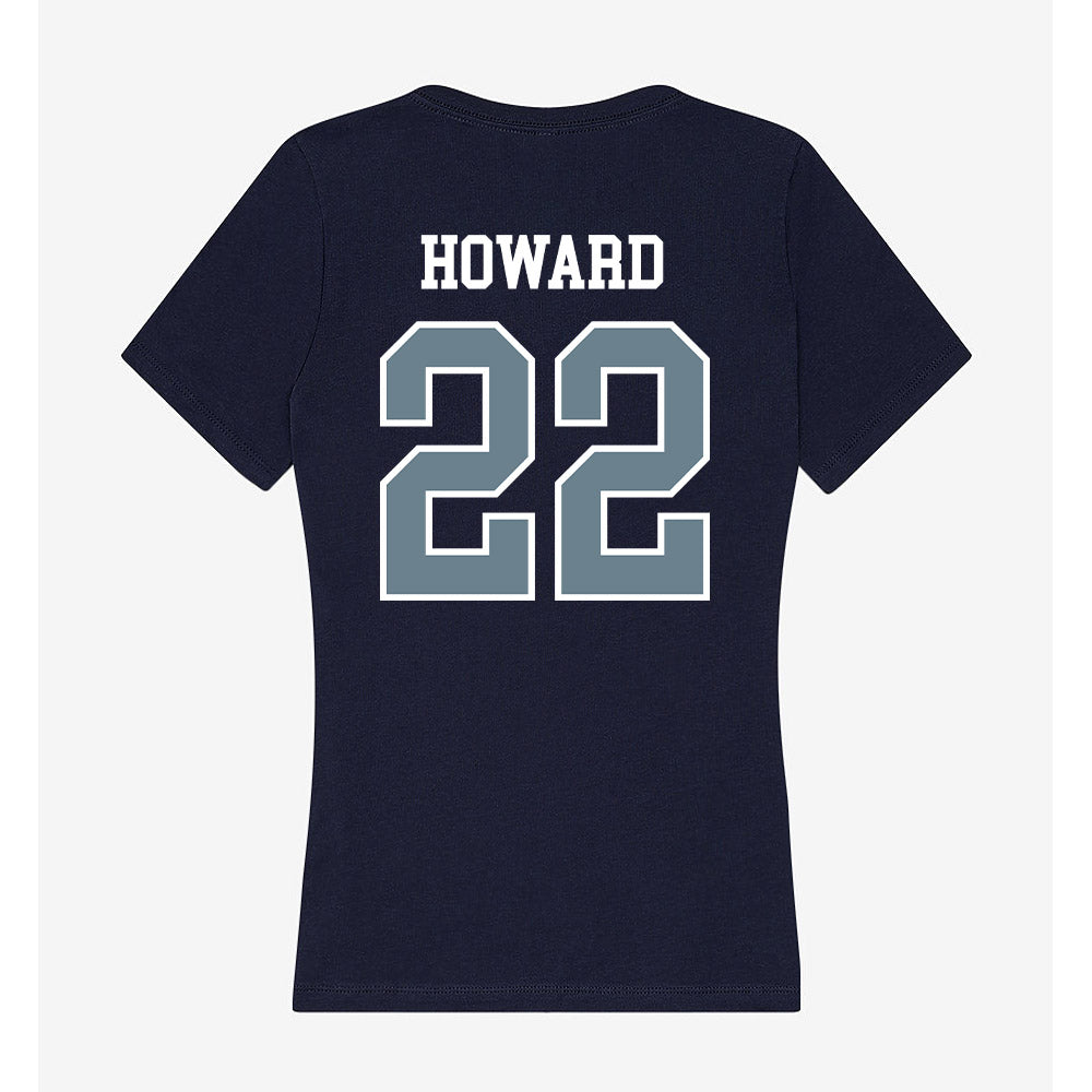 Howard - NCAA Women's Volleyball : Corinne Howard - Women's V-Neck T-Shirt-1