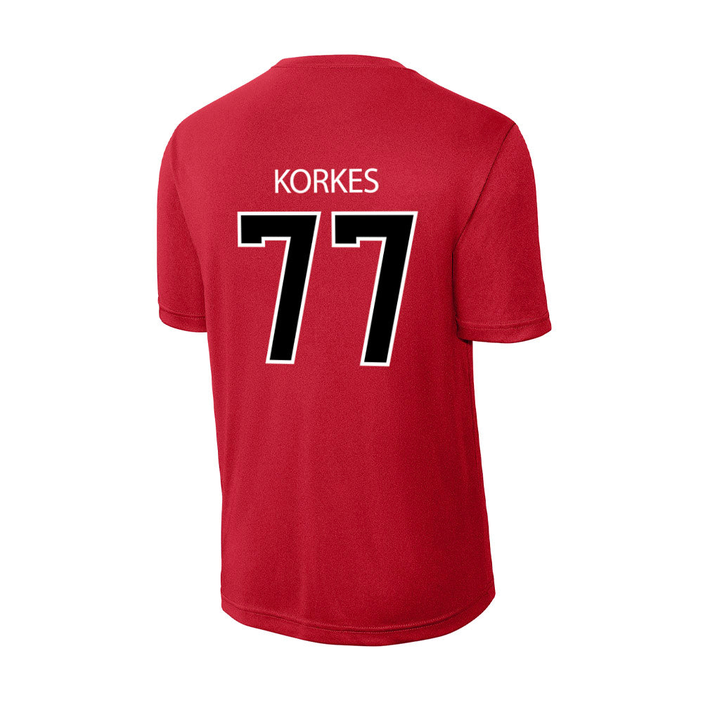 Marist - NCAA Football : Ethan Korkes - Activewear T-Shirt-1