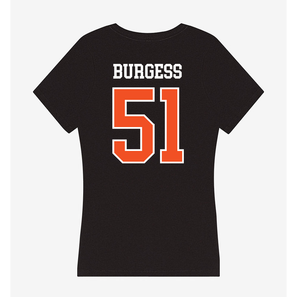 ECU - NCAA Baseball : Draden Burgess - Classic Shersey Women's V-Neck T-Shirt-1