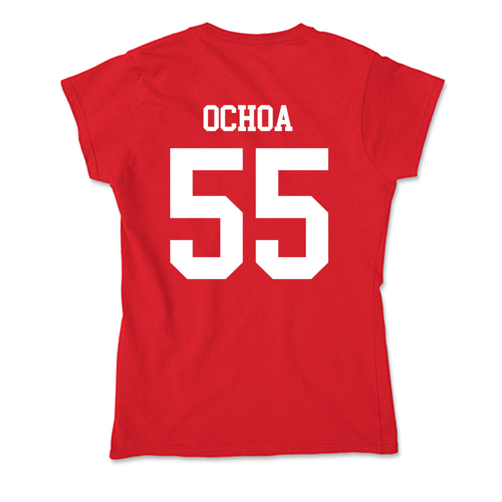 MSUM - NCAA Softball : Alyssa Ochoa - Soft Style Women’s T-Shirt-1