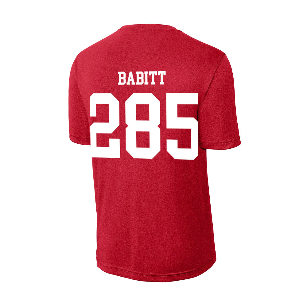 MSUM - NCAA Wrestling : Liam Babitt - Activewear T-Shirt-1