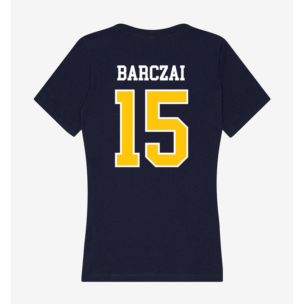 Coppin State - NCAA Baseball : Brennen Barczai - Women's V-Neck T-Shirt-1