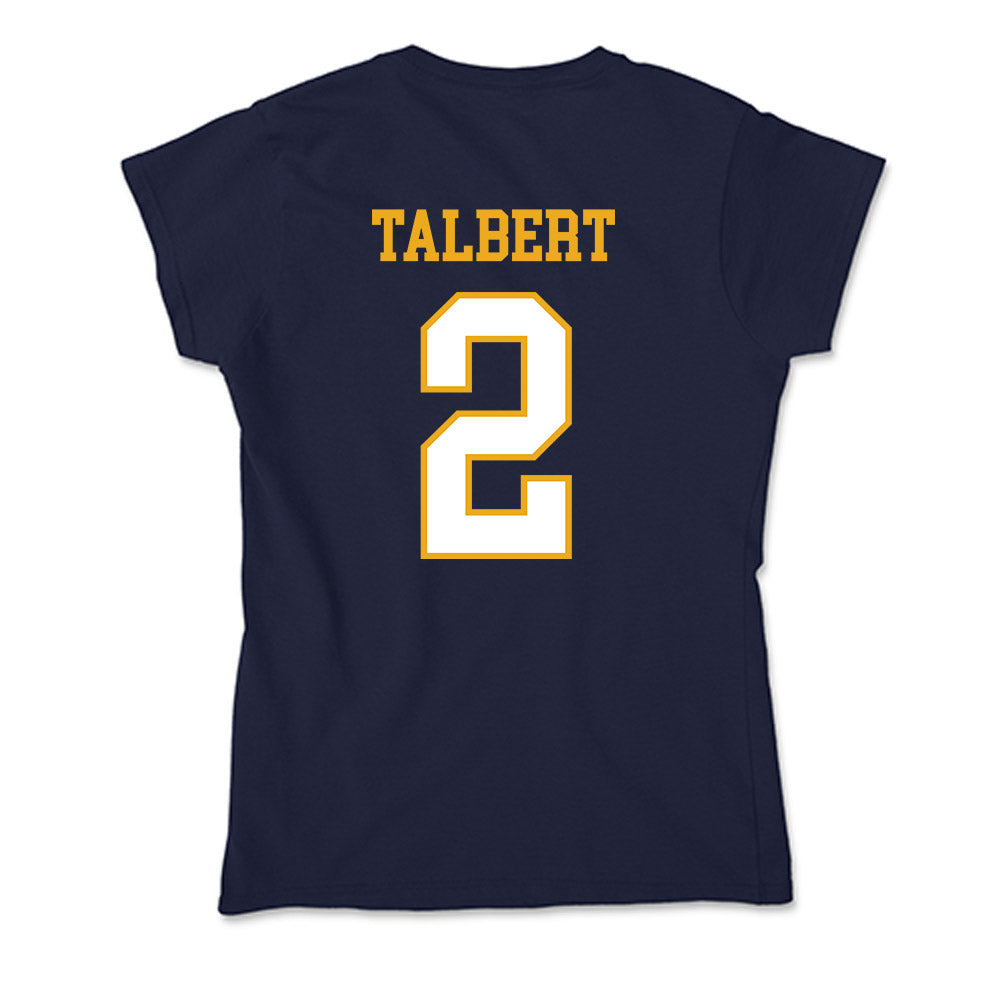 ETBU - NCAA Football : Jay Talbert - Soft Style Women’s T-Shirt-1