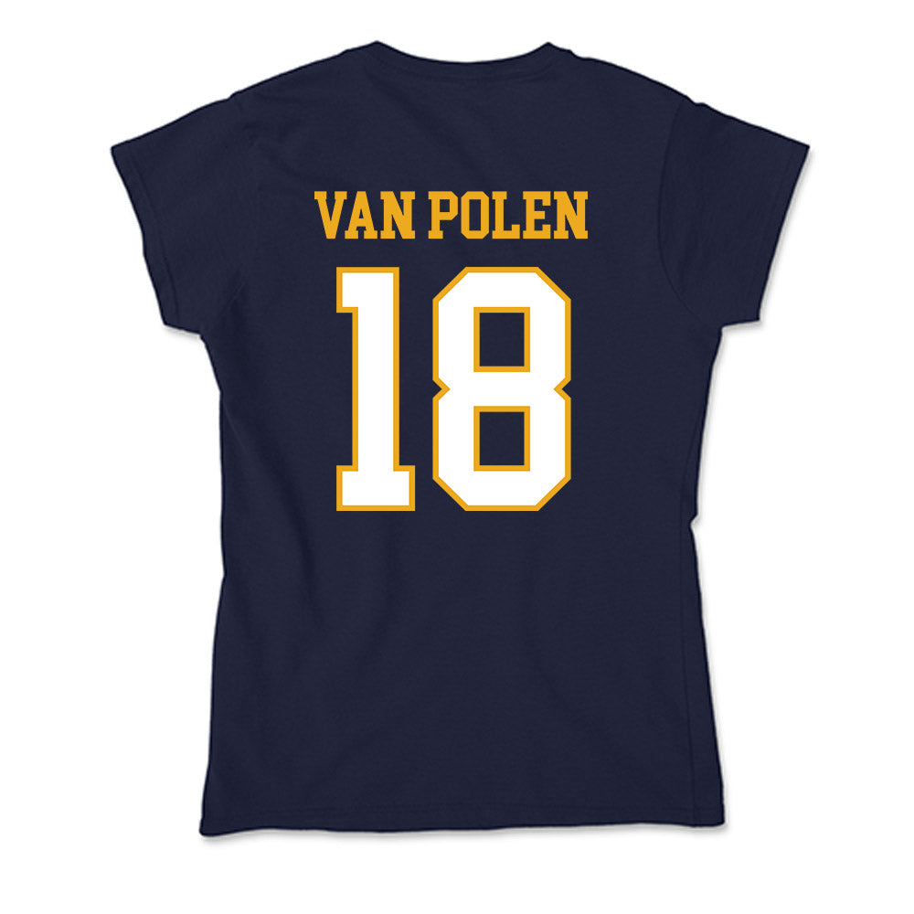 ETBU - NCAA Men's Ice Hockey : Barran Van Polen - Soft Style Women’s T-Shirt-1