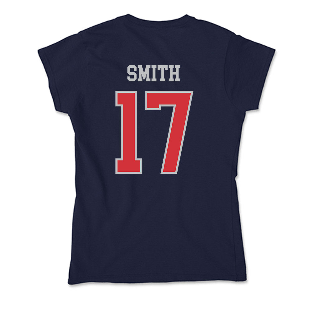 SMC - NCAA Men's Soccer : Ian Smith - Soft Style Women’s T-Shirt-1