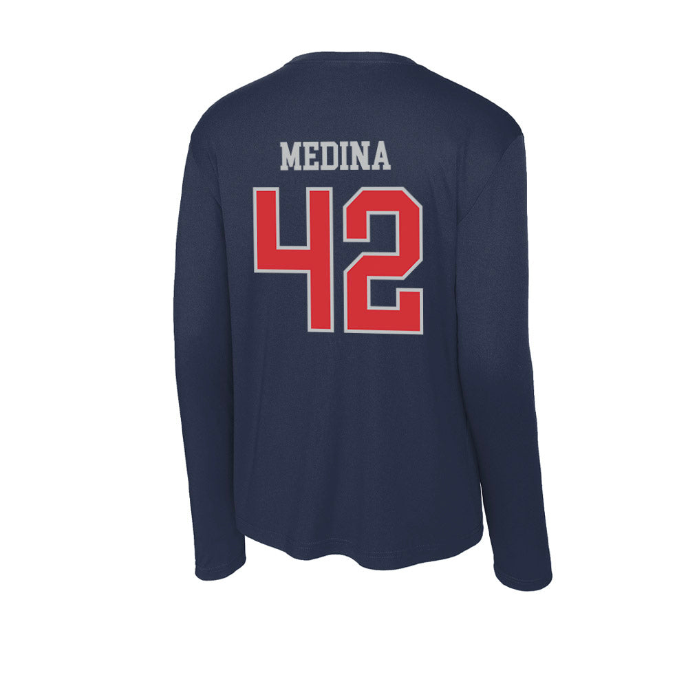 SMC - NCAA Softball : Julia Medina - Activewear Long Sleeve T-Shirt-1