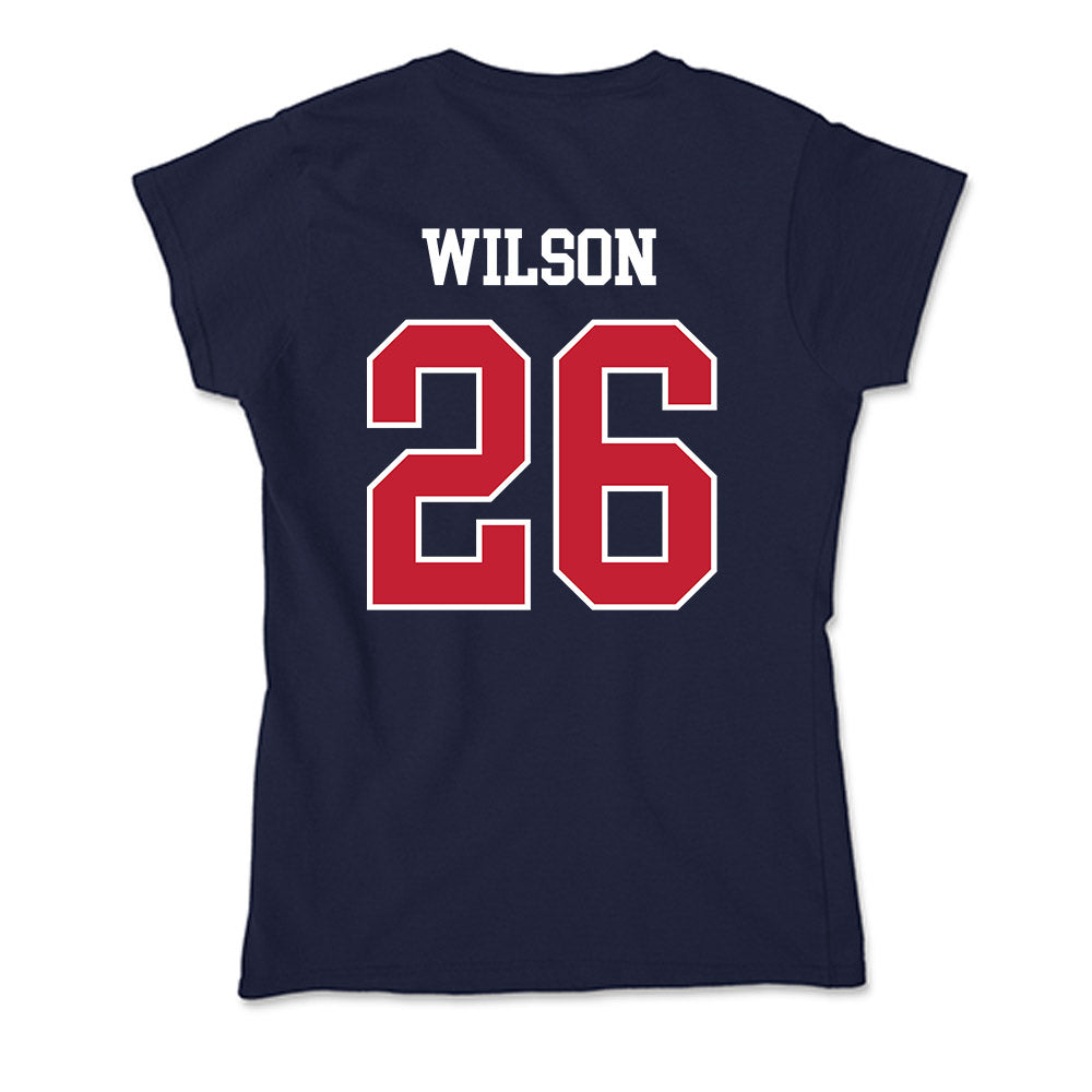 Utah Tech - NCAA Softball : Lexie Wilson - Soft Style Women’s T-Shirt-1