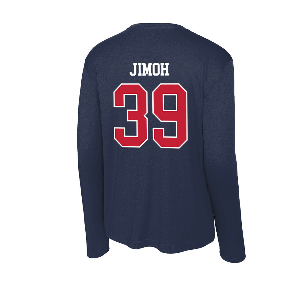 Utah Tech - NCAA Football : Jeremiah Jimoh - Activewear Long Sleeve T-Shirt-1