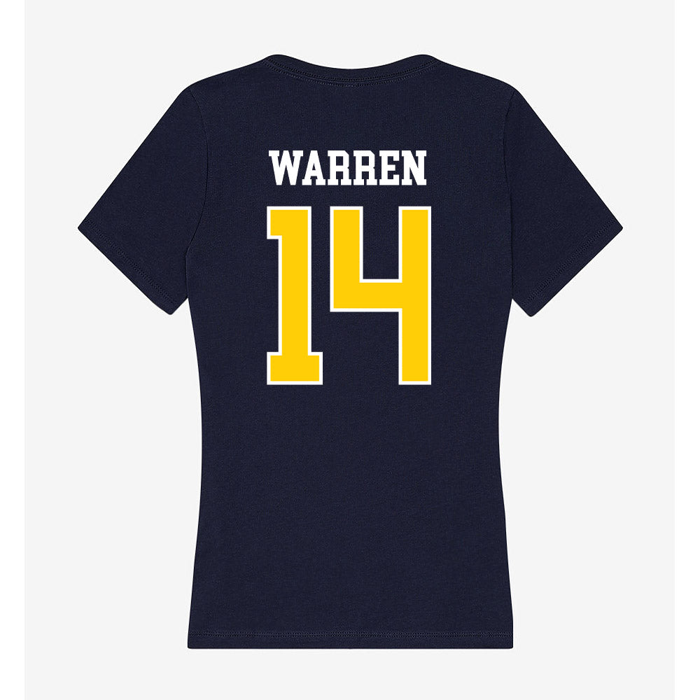 Toledo - NCAA Softball : Marissa Warren - Women's V-Neck T-Shirt-1