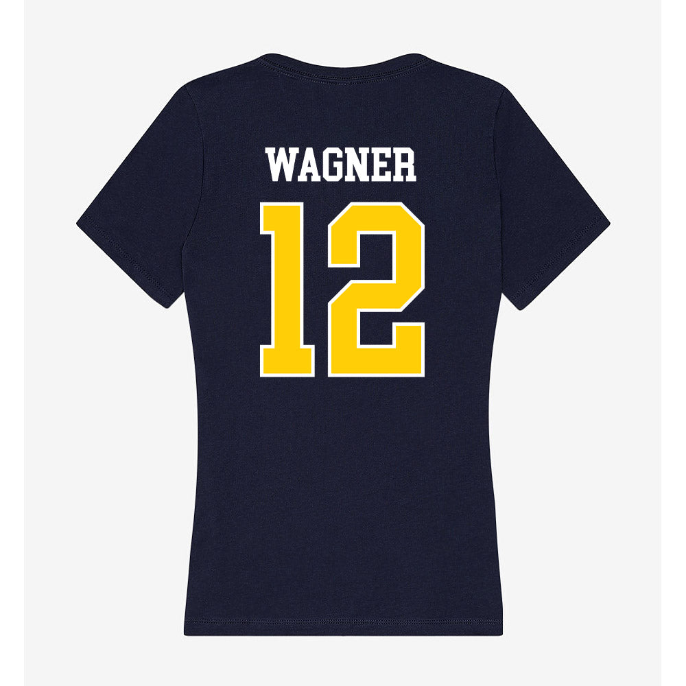 Toledo - NCAA Baseball : JP Wagner - Women's V-Neck T-Shirt-1