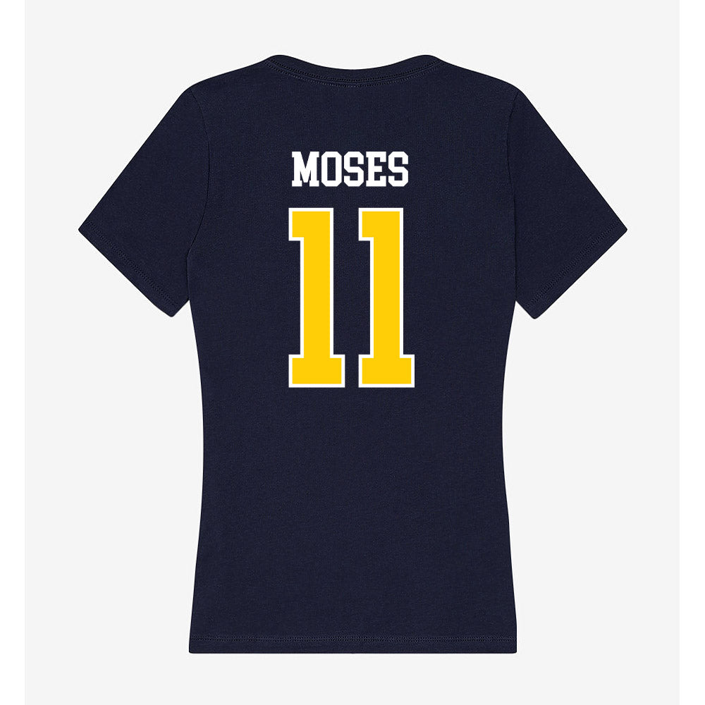 Toledo - NCAA Football : Walter Moses - Women's V-Neck T-Shirt-1
